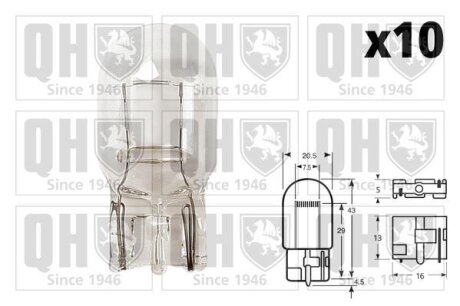 Автозапчастина QH QUINTON HAZELL QBL582