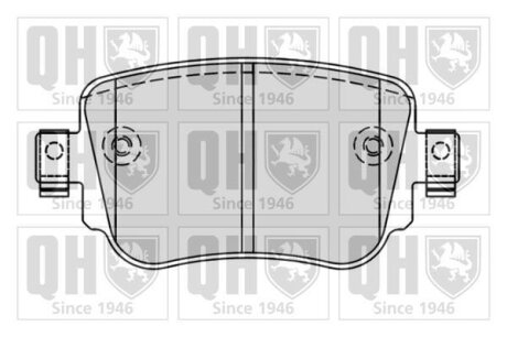 Автозапчастина QH QUINTON HAZELL BP1843