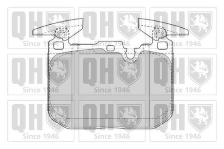 Автозапчастина QH QUINTON HAZELL BP1835