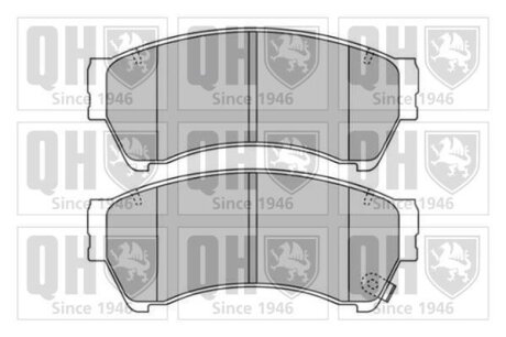 Автозапчастина QH QUINTON HAZELL BP1671 (фото 1)