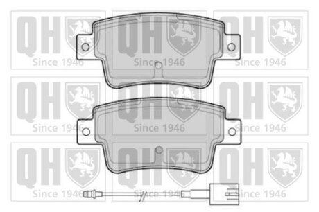 Автозапчастина QH QUINTON HAZELL BP1768