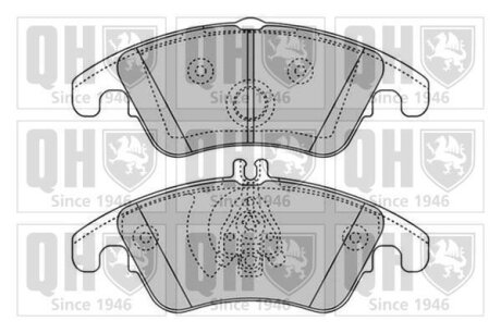 Автозапчастина QH QUINTON HAZELL BP1651