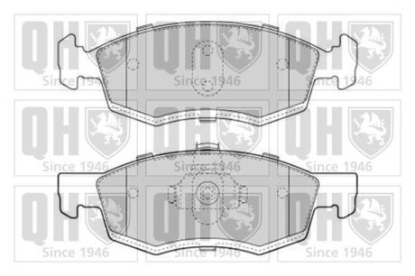 Автозапчастина QH QUINTON HAZELL BP1639