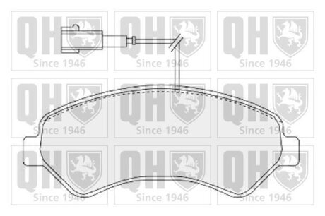 Автозапчастина QH QUINTON HAZELL BP1575