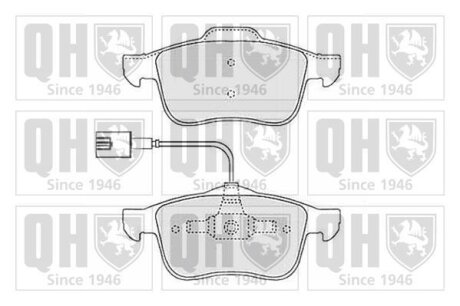 Автозапчастина QH QUINTON HAZELL BP1502