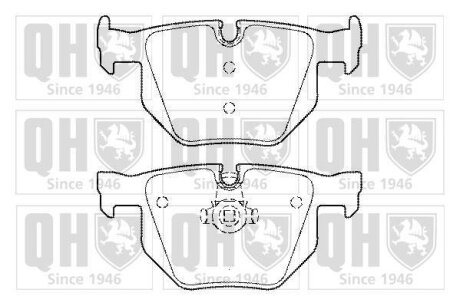 Автозапчастина QH QUINTON HAZELL BP1466