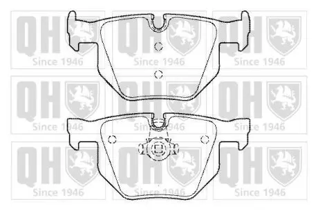 Автозапчастина QH QUINTON HAZELL BP1466