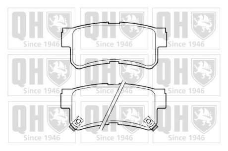 Автозапчастина QH QUINTON HAZELL BP1387