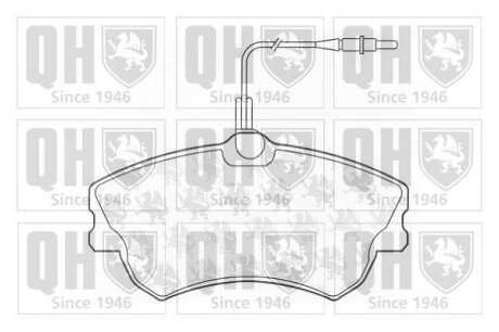 Автозапчастина QH QUINTON HAZELL BP1065