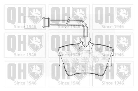 Автозапчастина QH QUINTON HAZELL BP1050