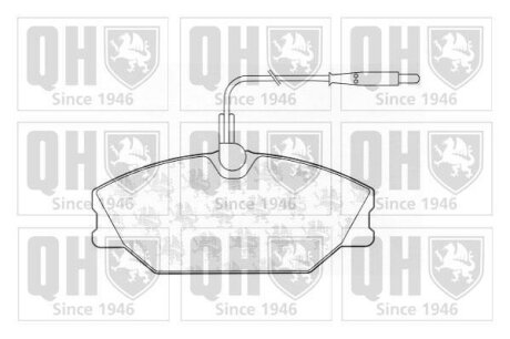 Автозапчастина QH QUINTON HAZELL BP605