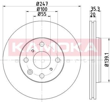 Автозапчастина KAMOKA 1033054