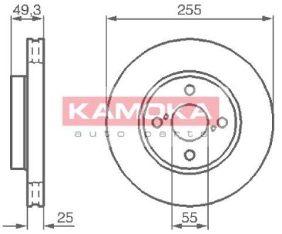 Автозапчастина KAMOKA 1032588