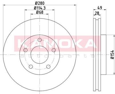 Автозапчастина KAMOKA 1032498