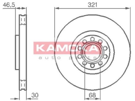 Автозапчастина KAMOKA 1032332