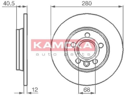 Автозапчастина KAMOKA 1032024