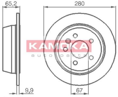 Автозапчастина KAMOKA 1031722