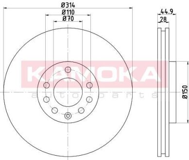 Автозапчастина KAMOKA 1031125