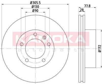 Автозапчастина KAMOKA 1031023