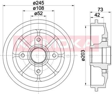 Автозапчастина KAMOKA 104049