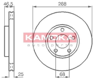 Автозапчастина KAMOKA 103640