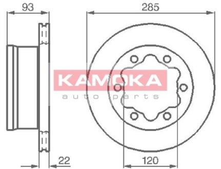 Автозапчастина KAMOKA 103382