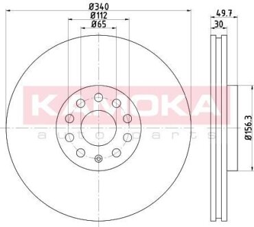 Автозапчастина KAMOKA 103313