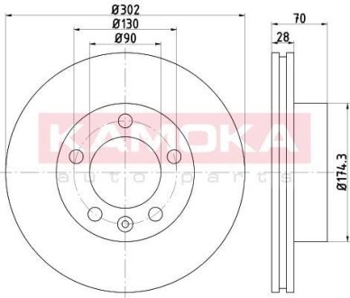 Автозапчастина KAMOKA 103293