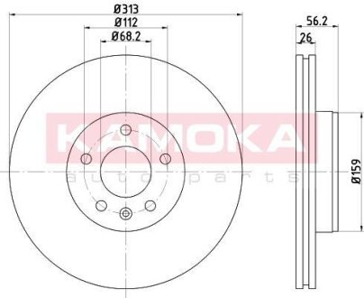 Автозапчастина KAMOKA 103259