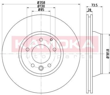 Автозапчастина KAMOKA 103277