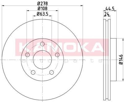 Автозапчастина KAMOKA 103245