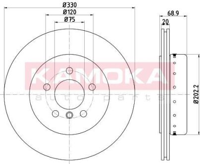 Автозапчастина KAMOKA 103219