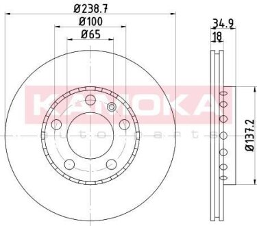 Автозапчастина KAMOKA 103205