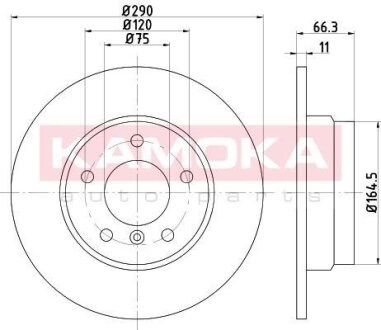 Автозапчастина KAMOKA 103185