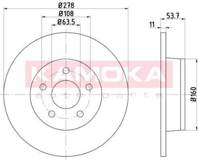 Автозапчастина KAMOKA 103177