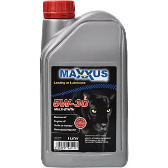 Моторное масло Multi-SYNTH 5W-30 синтетическое 1 л MAXXUS 5W30-MULTI-SYNTH-001