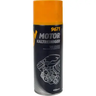 Очиститель двигателя Motor Kaltreiniger пенный 450 мл MANNOL 9671