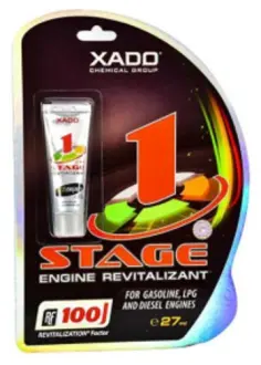 Засіб для бензинового та дизельного двигуна 1 STAGE (блістер 27 мл) XADO XA 10024_3