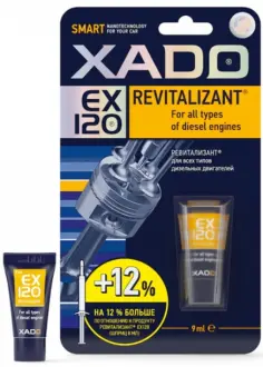 Гель для дизельного двигуна (блістер) туба 9мл XADO XA 10334_6
