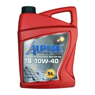Моторна олива 10W-40 ТS 5л ALPINE 0085-5