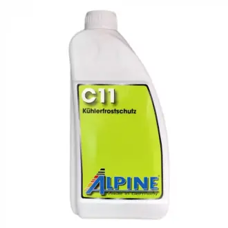 Концентрат антифризу C11 Кühlerfrostschutz жёлтый 1,5 л ALPINE 1145Y-15