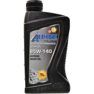 Трансмиссионное масло High Performance Gear Oil GL-5 85W-140 1 л ALPINE 0785-1