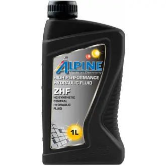 Жидкость ГУР High Performance Hydraulic Fluid ZHF синтетическое 1 л ALPINE 0901-1