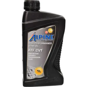 Трансмиссионное масло ATF CVT синтетическое 1 л ALPINE 1615-1