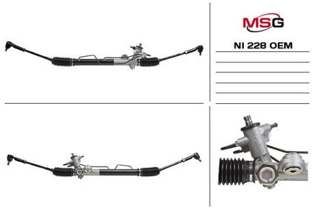 Рульова рейка з ГУР нова Nissan Almera Classic N17 06-12 TRW TRW NI228OEM