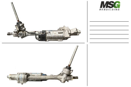 Рульова рейка з ЕУР відновлена Land Rover Discovery Sport 14- Rebuilding MSG LR404.NLA0.R