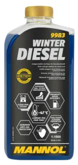 Присадка-антигель для дизельного топлива Winter Diesel (1:1000), 1л MANNOL MN9983-1
