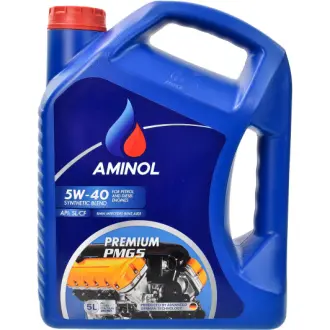 Моторное масло Premium PMG5 5W-40 синтетическое 5 л AMINOL AM148733