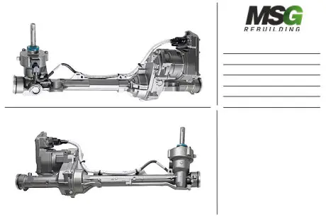 Рульова рейка з ЕУР відновлена Ford Explorer 10-20 Rebuilding MSG FO430.NLA0.R