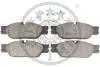 Гальмівні колодки дискові OPTIMAL BP-12138 (фото 2)